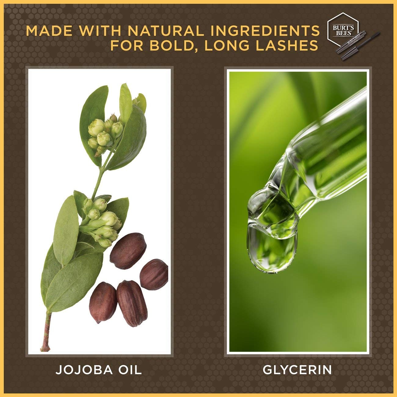 100% Natural Nourishing Mascara - 1305 Classic Black 