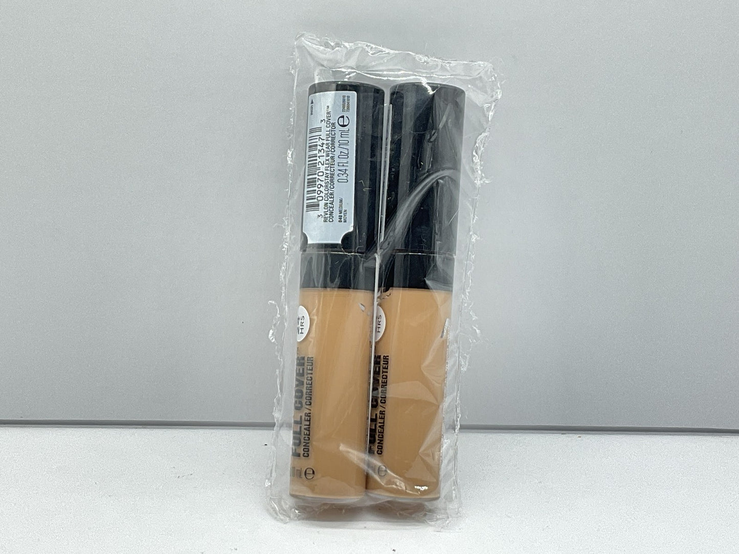 2 PACK - Revlon ColorStay Flex Wear Full Cover Concealer #040 MEDIUM 0.34 fl oz