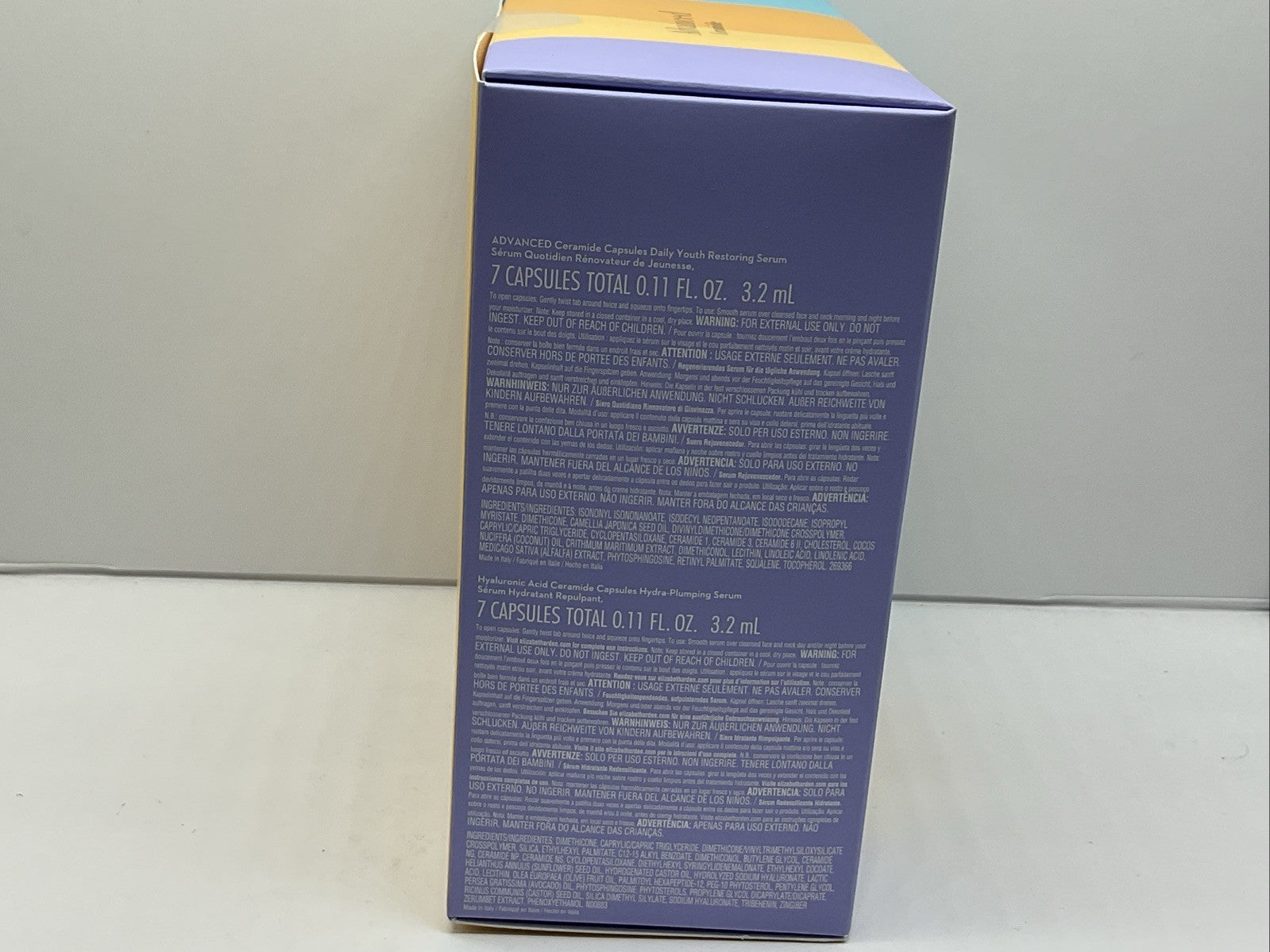 Elizabeth Arden Retinol Ceramide 14 Caps, Eye Caps, Cleanser, Night Cream Set
