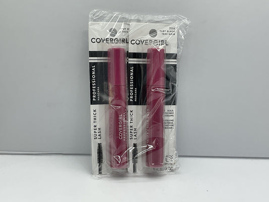 2 Pack - CoverGirl Professional Super Thick Lash Washable Mascara 200 Very Black