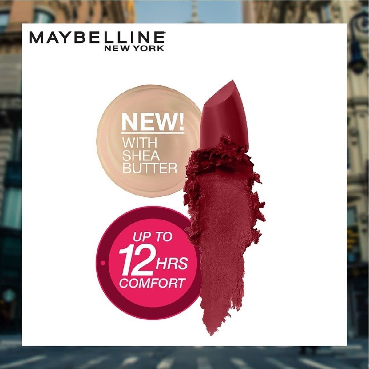 Maybelline Color Sensational Creamy Matte Lipstick - 695 Divine Wine