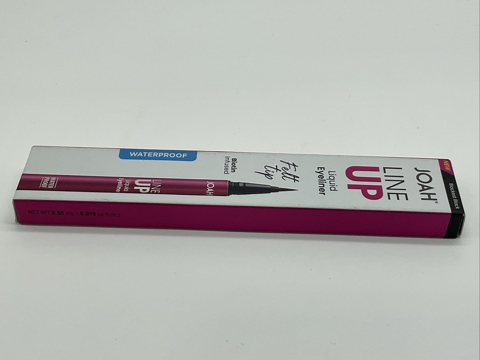 Joah Line Up Waterproof Liquid Eyeliner Felt Tip - Blackest Black