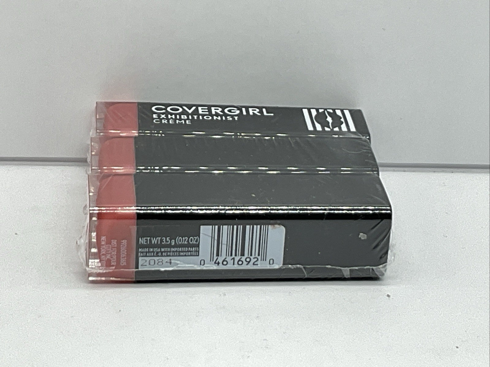 3 PACK - Covergirl Exhibitionist Creme Lipstick Lip Color - 390 Sweetheart Blush