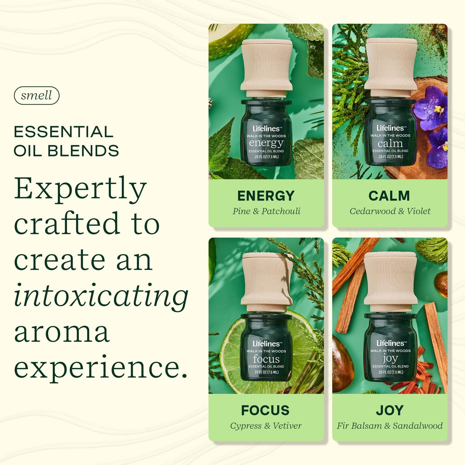 Lifelines Essential Oil Blends - Walk In The Woods 