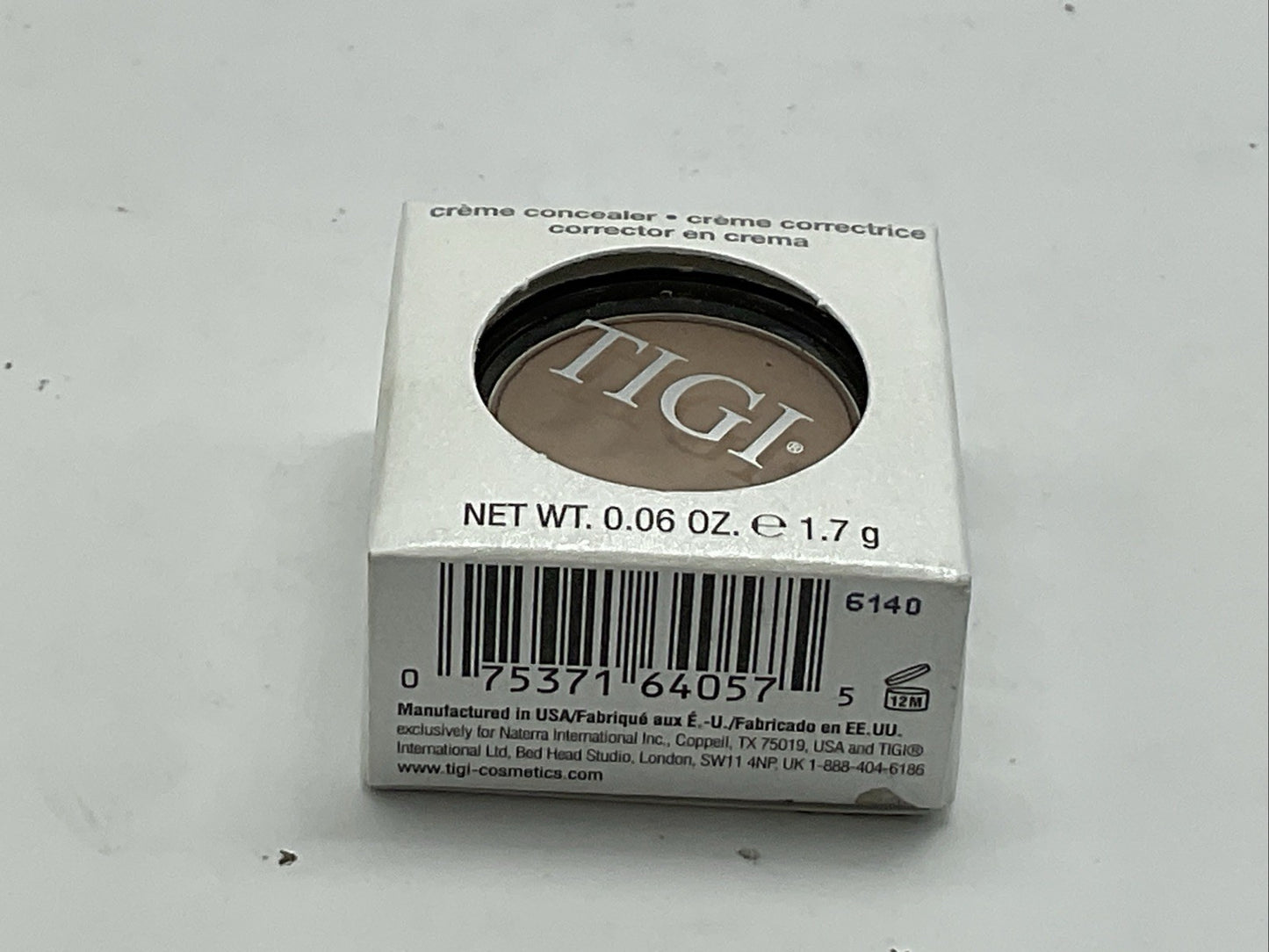 TIGI Creme Concealer Professional Cosmetics 0.06oz - Dark