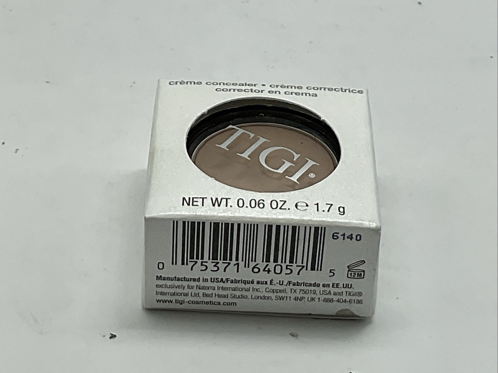 TIGI Creme Concealer Professional Cosmetics 0.06oz - Dark