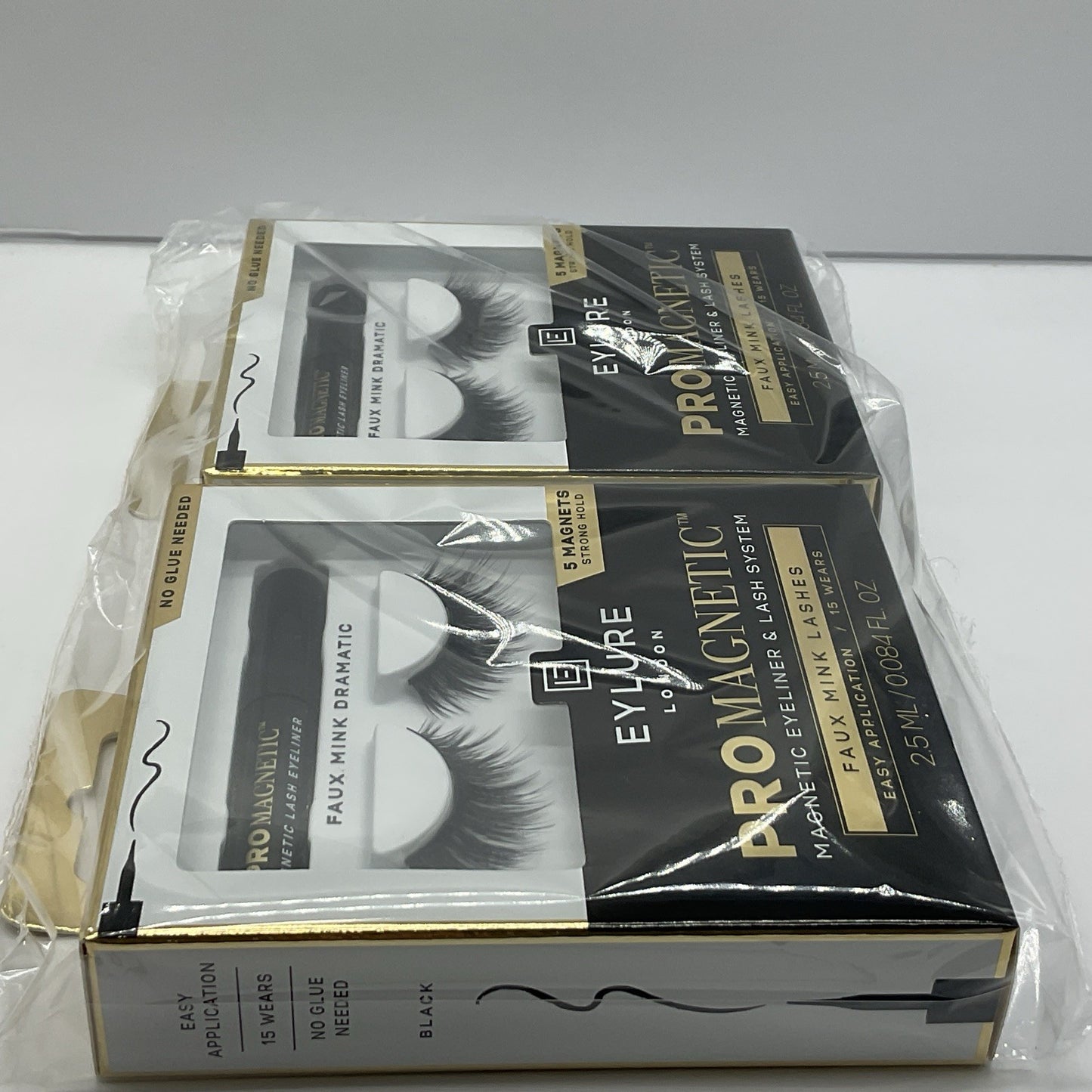 2 Pack - Eylure London ProMagnetic Eye Liner And Faux Mink Dramatic Lash System