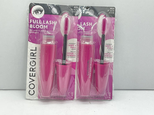 2 PACK - Covergirl Full Lash Bloom Washable Soft Full Lashes Mascara - 805 Black