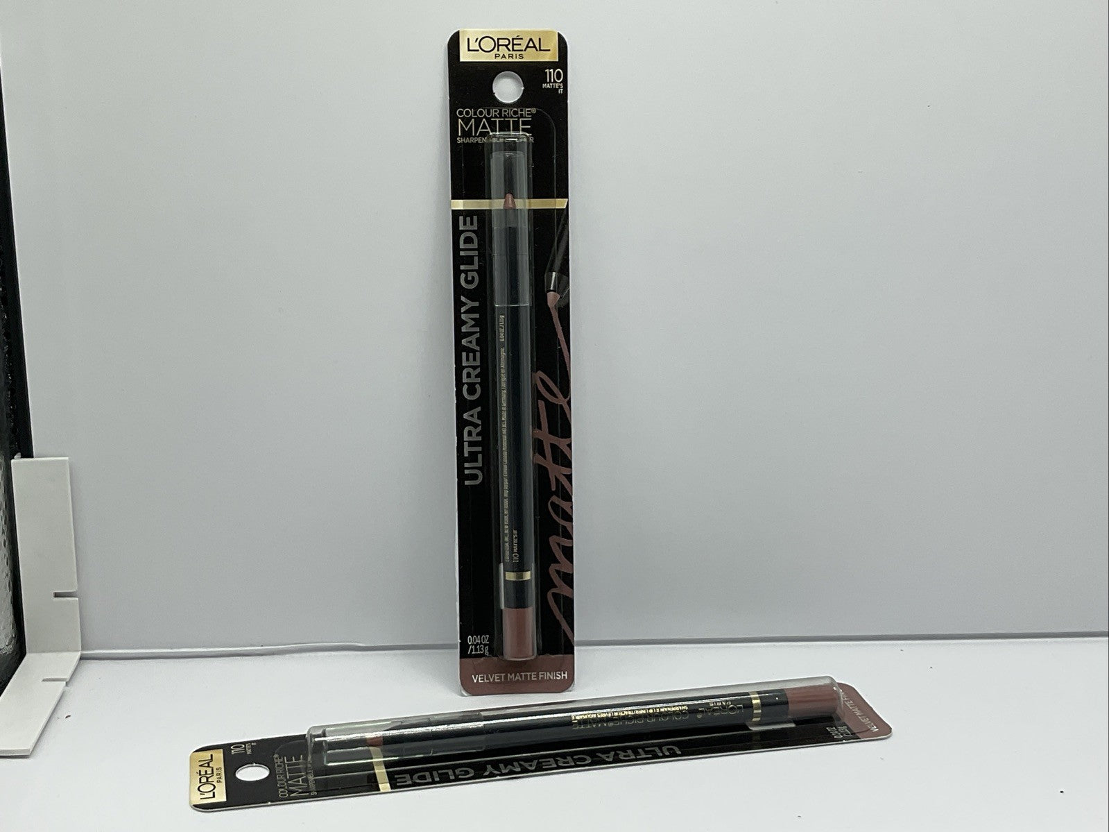 L’Oréal Paris Colour Riche Matte Lip Liner - 110 Velvet Matte Finish - Set Of 2