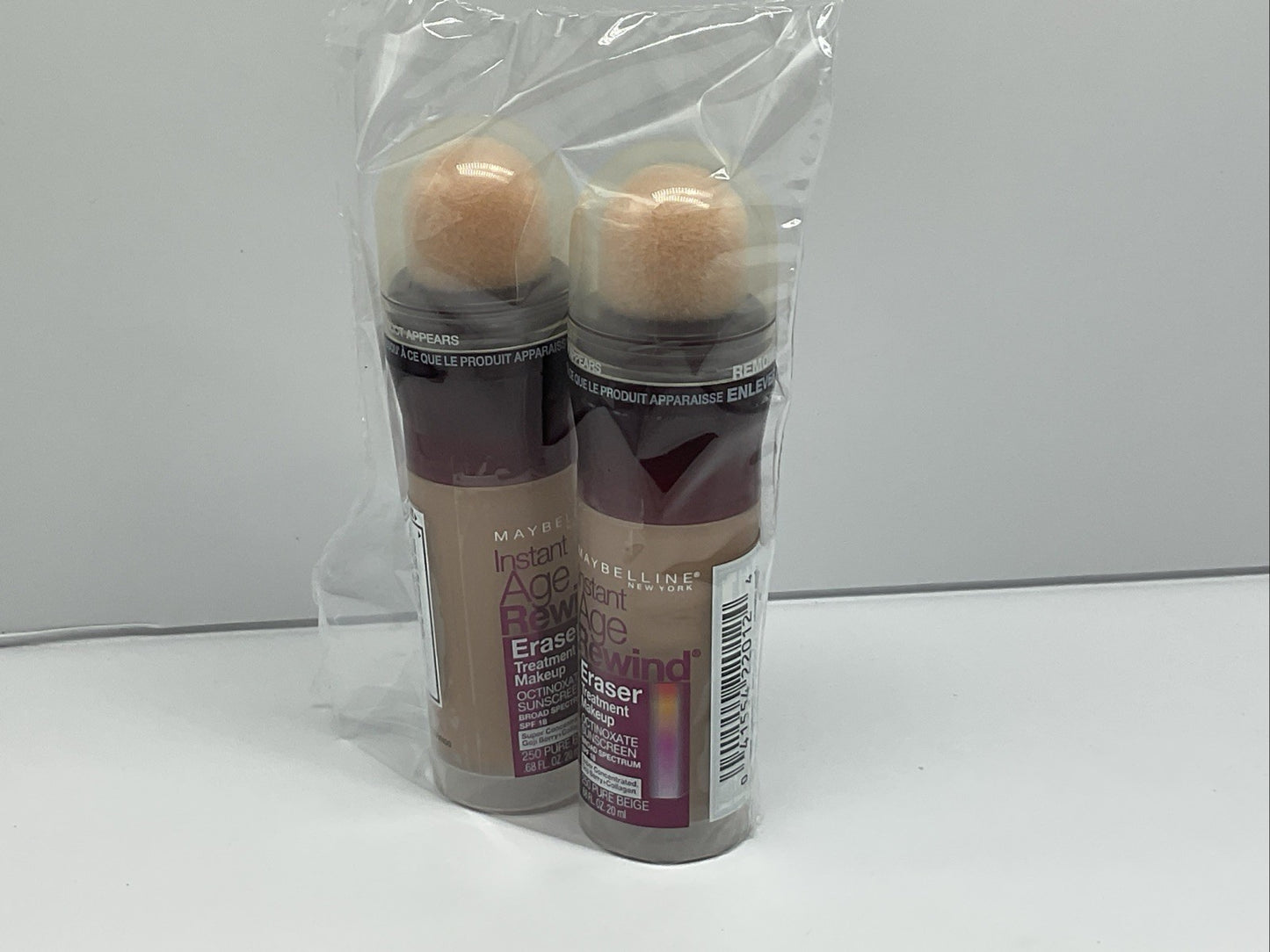 Maybelline Instant AgeRewind Eraser Treatment Makeup - 250 Pure Beige - Lot Of 2