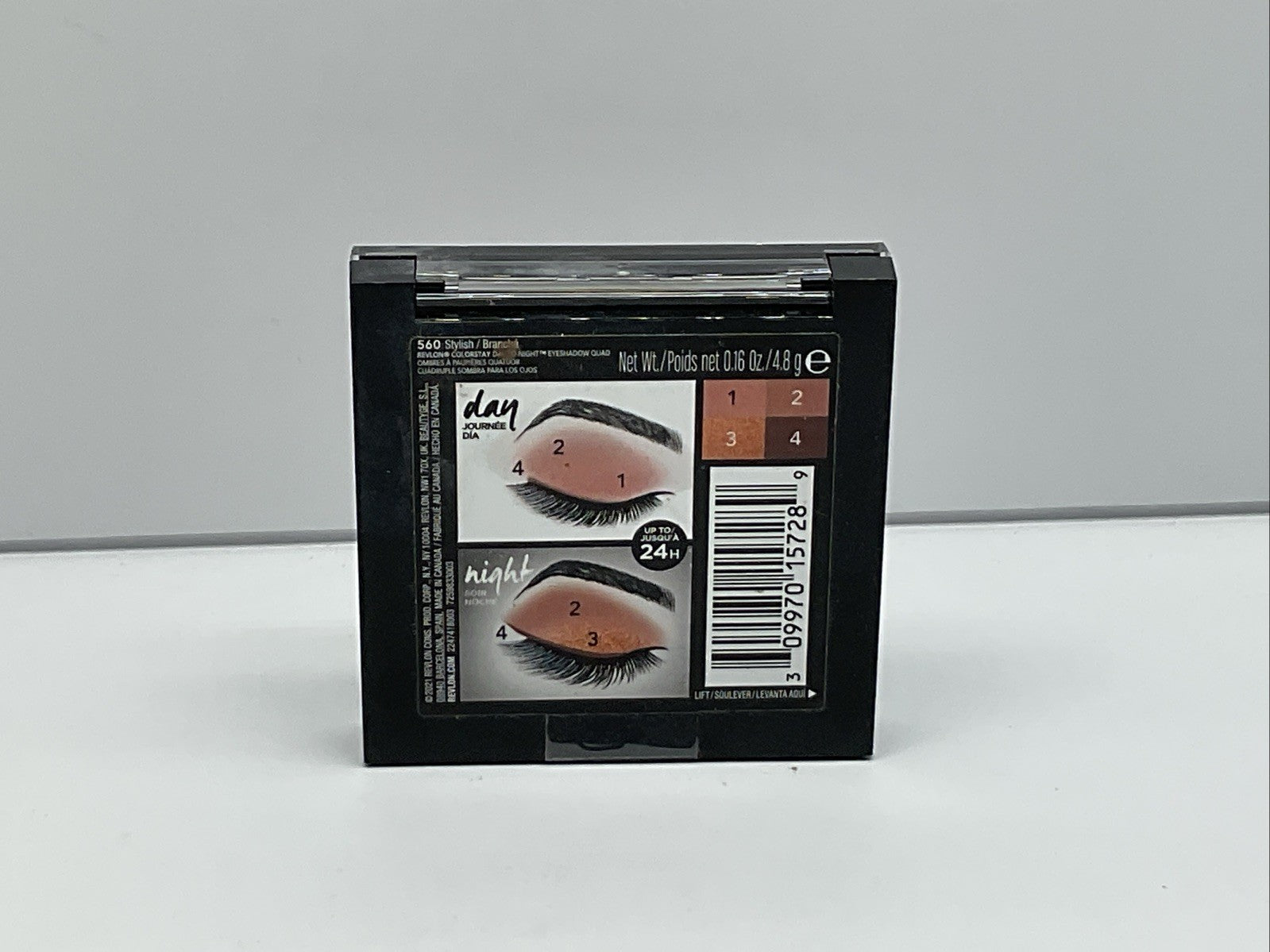 Revlon ColorStay Day To Night 24Hr Eyeshadow Quad-  560 Stylish - Single