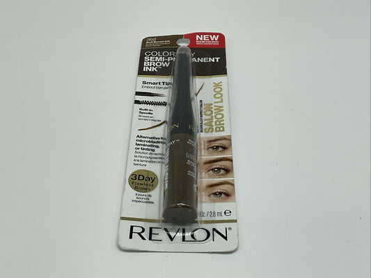 Revlon ColorStay Semi-Permanent Brow Ink 0.09oz - 352 Soft Brown Ink