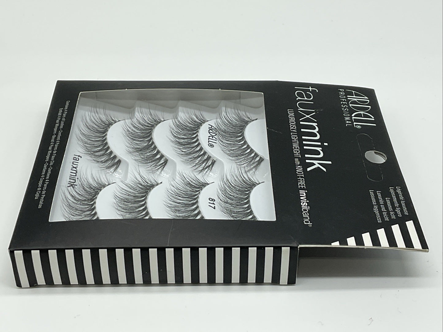 Ardell Professional Faux Mink Eyelash w/ 4 Pairs - 817 Black