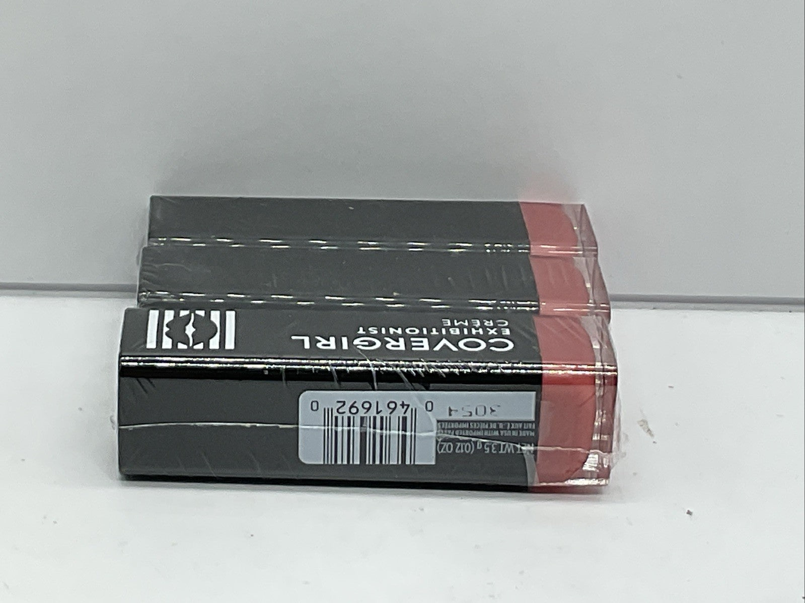 3 PACK - Covergirl Exhibitionist Creme Lipstick Lip Color - 390 Sweetheart Blush