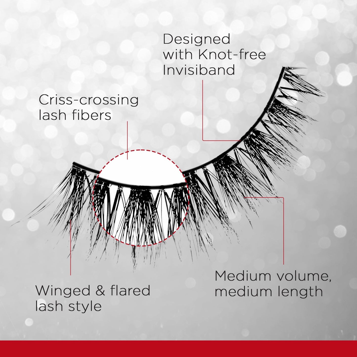 Ardell Professional FauxMink Wispies Luxuriously Lightweight - Demi Wispies
