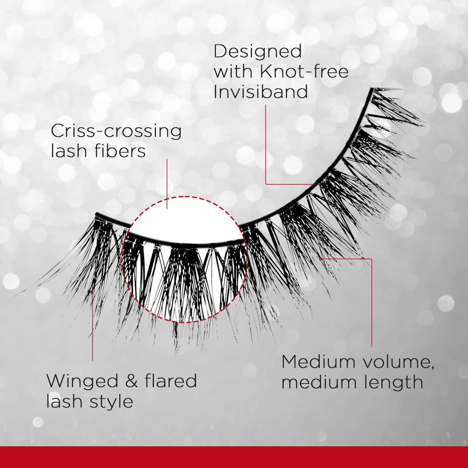 Ardell Professional FauxMink Wispies Luxuriously Lightweight - Demi Wispies