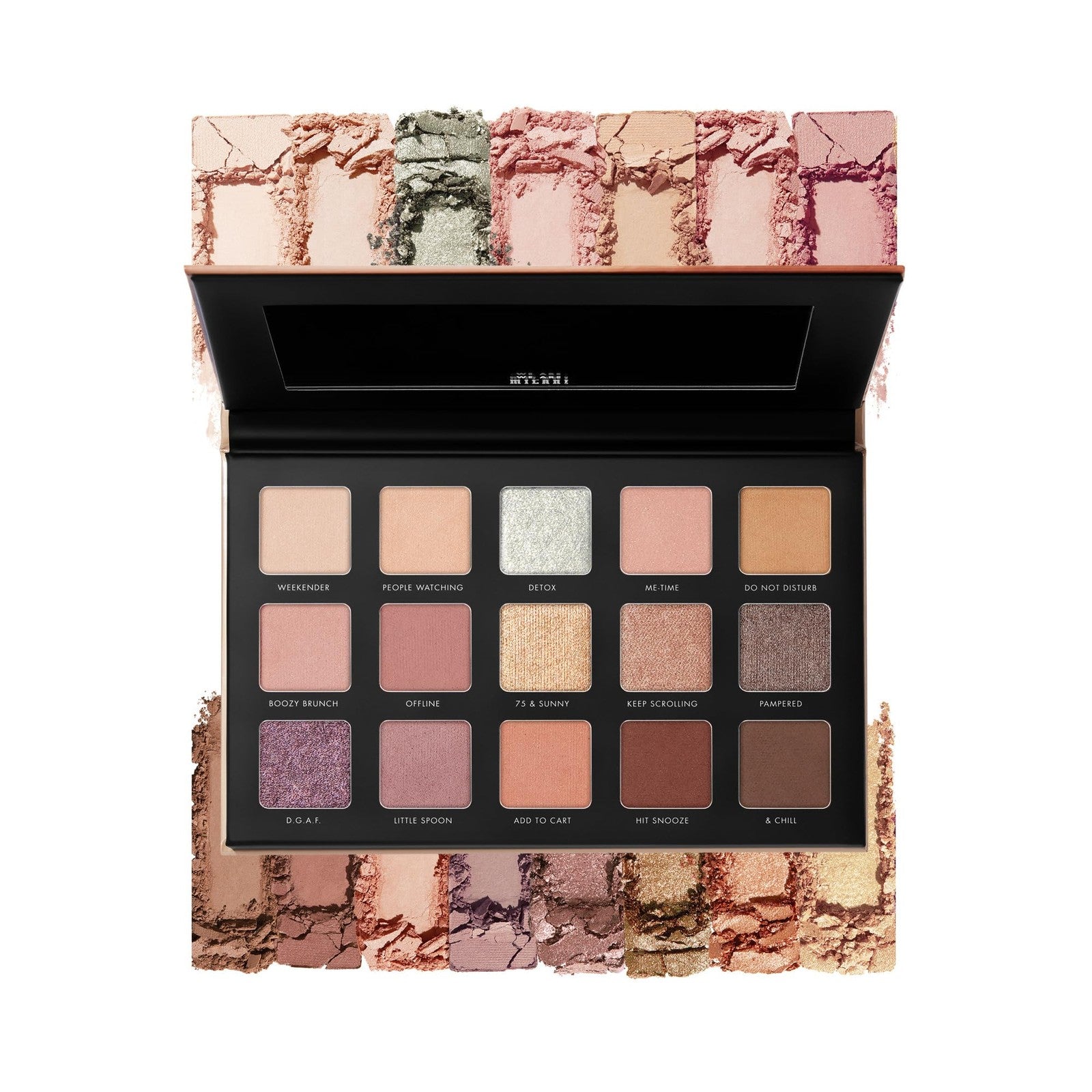 Beautiful Milani Gilded Nude Eye Shadow Palette