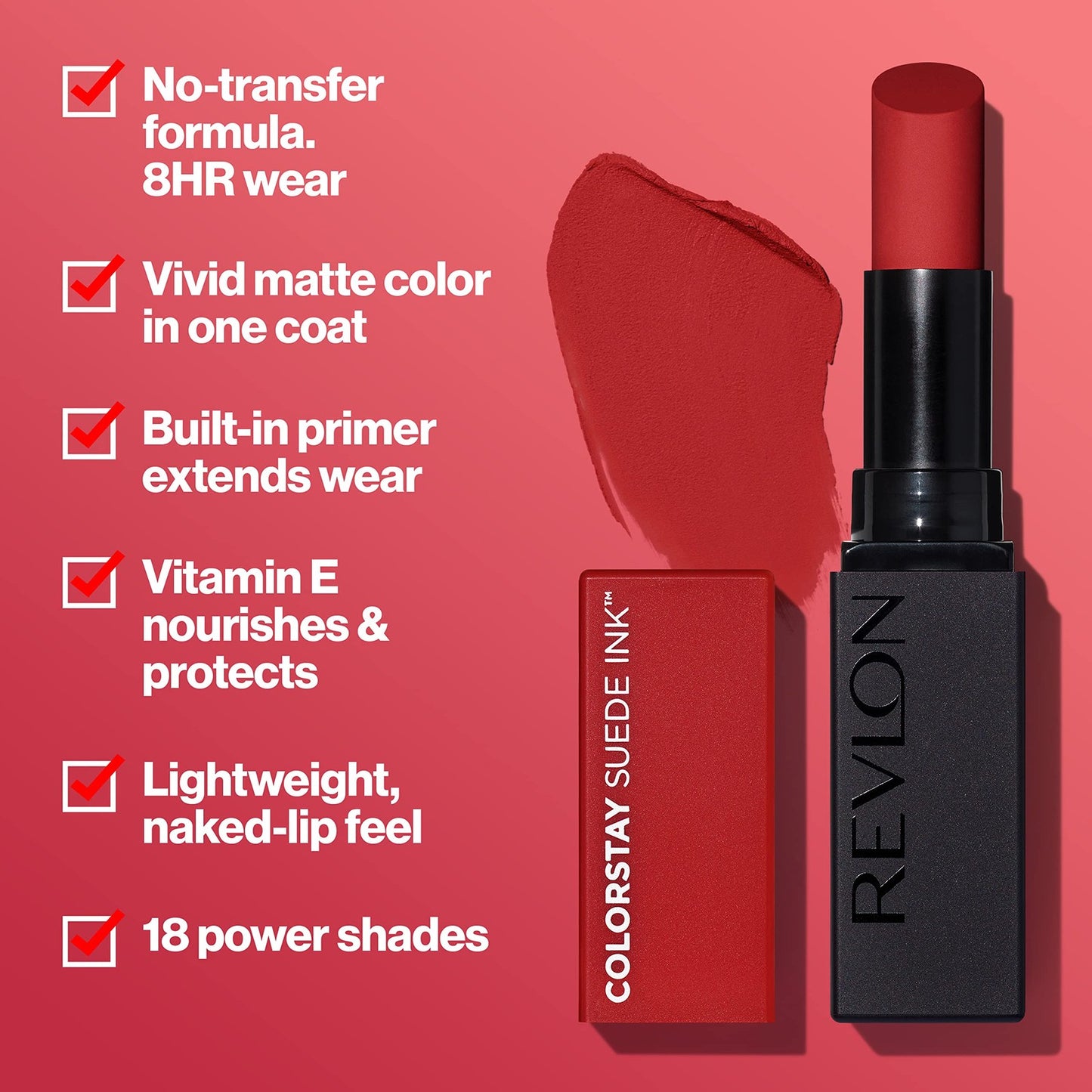 2 PACK - Revlon Colorstay Suede Ink Lipstick - 013 Stir The Pot