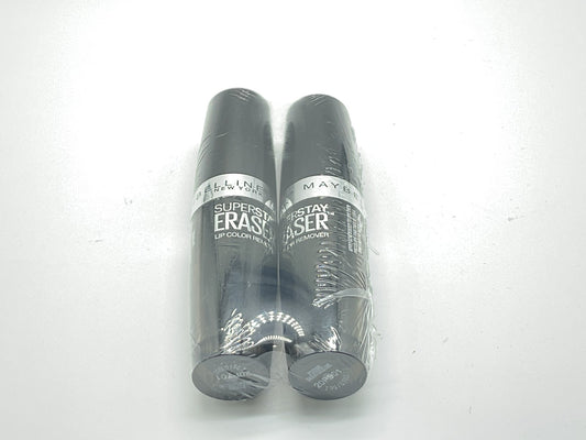 2 PACK - Maybelline Super Stay Eraser Lip Color Remover