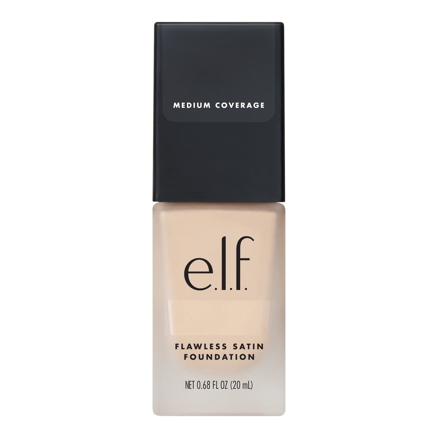2 PACK e.l.f. Flawless Satin Foundation Lightweight & Medium Coverage, 120 Pearl