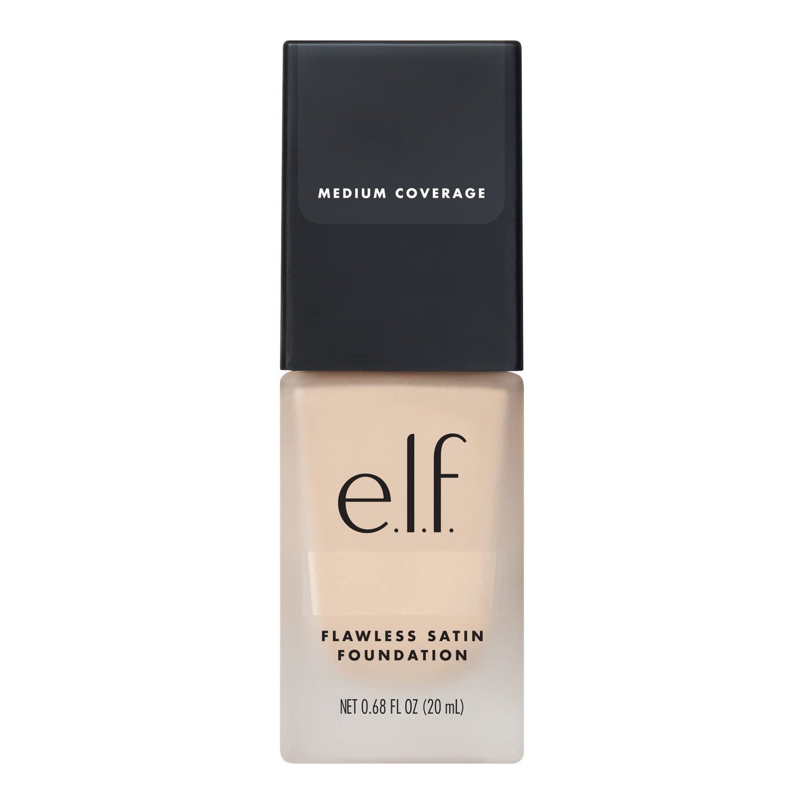 2 PACK e.l.f. Flawless Satin Foundation Lightweight & Medium Coverage, 120 Pearl