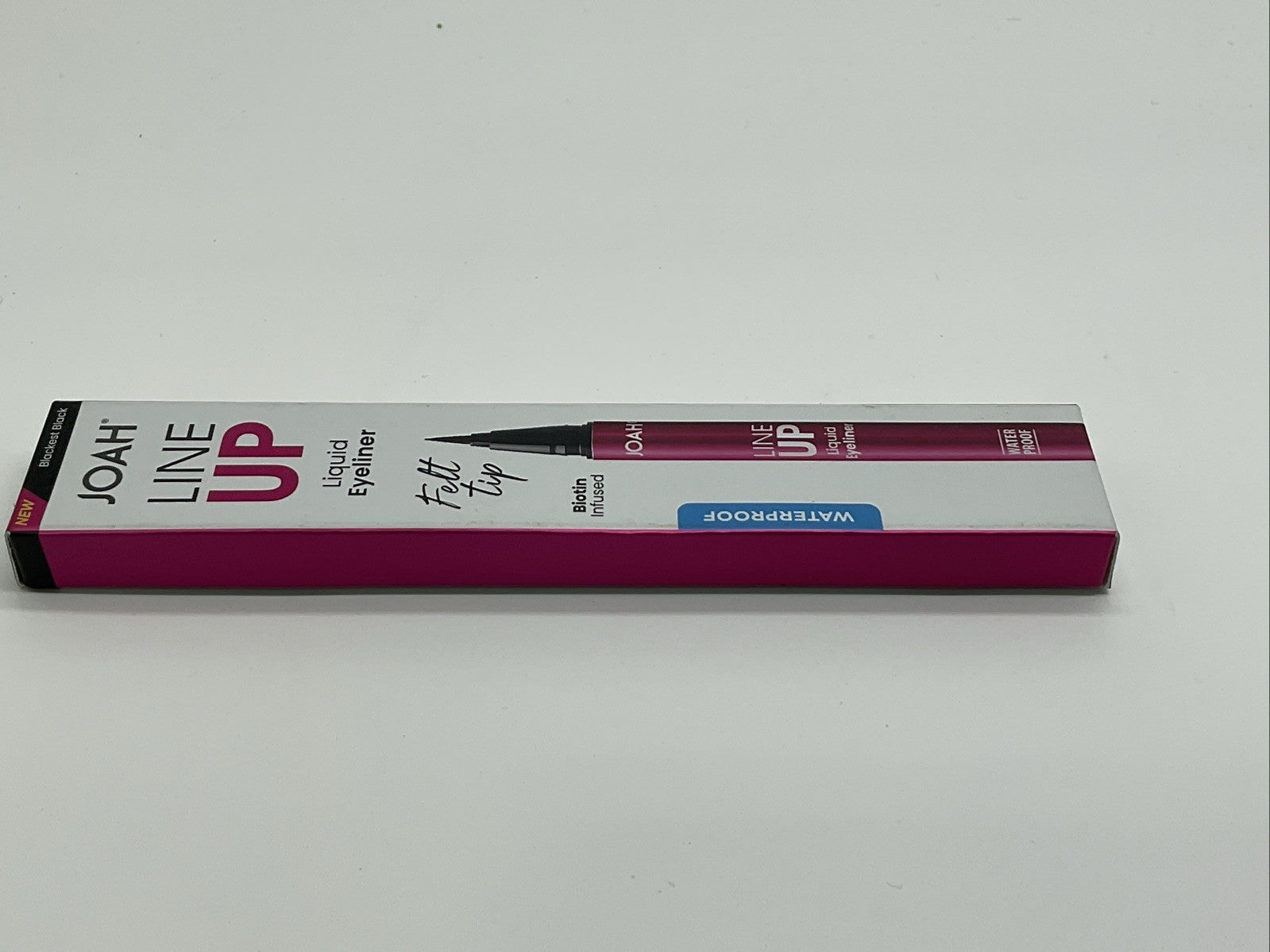 Joah Line Up Waterproof Liquid Eyeliner Felt Tip - Blackest Black
