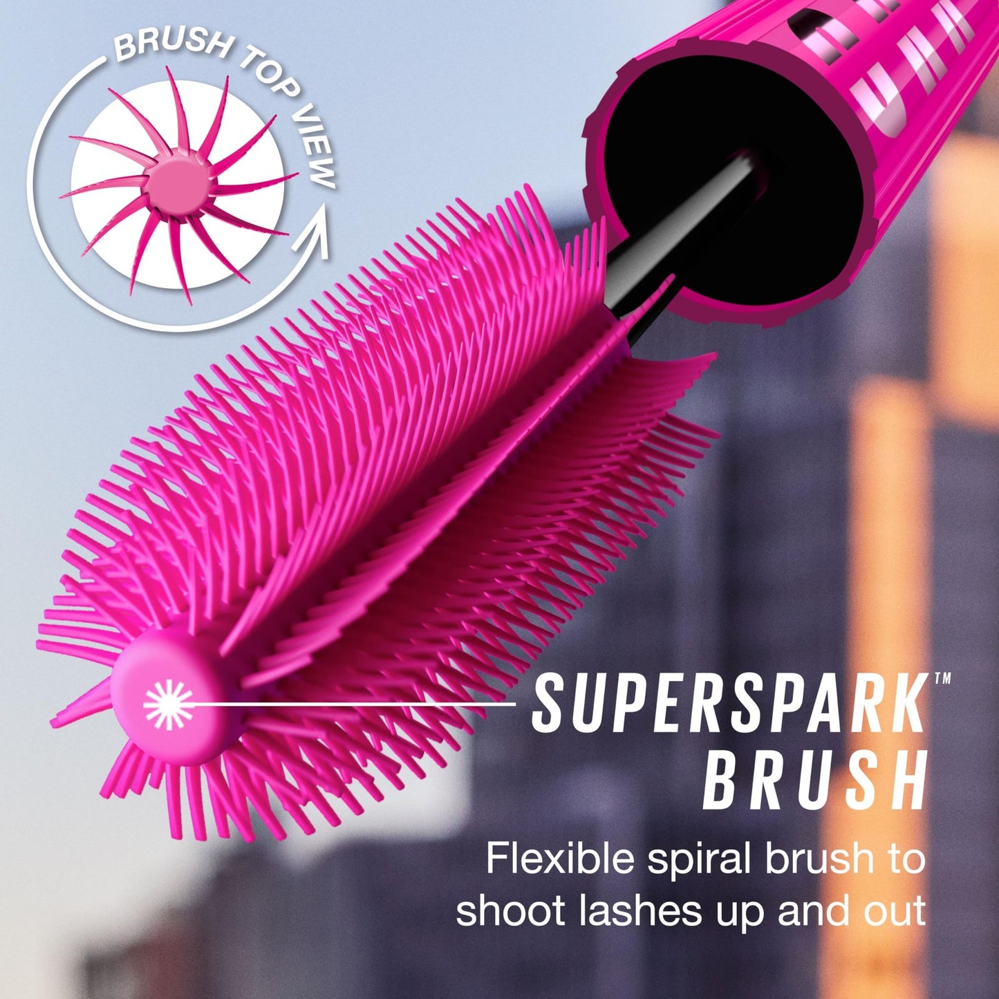 Maybelline Lash Sensational Firework Washable Mascara, 803 Brownish Black