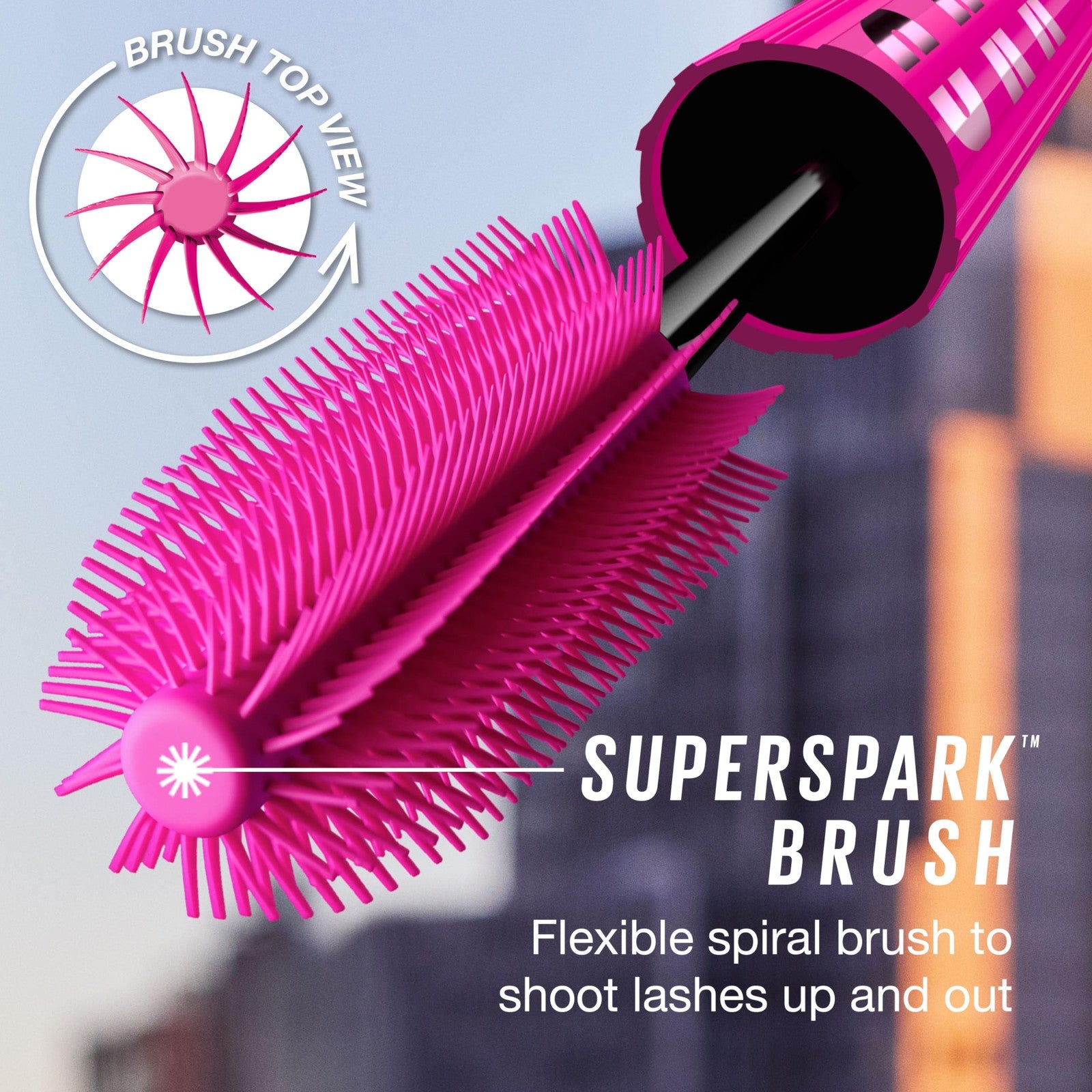 Maybelline Lash Sensational Firework Washable Mascara, 803 Brownish Black