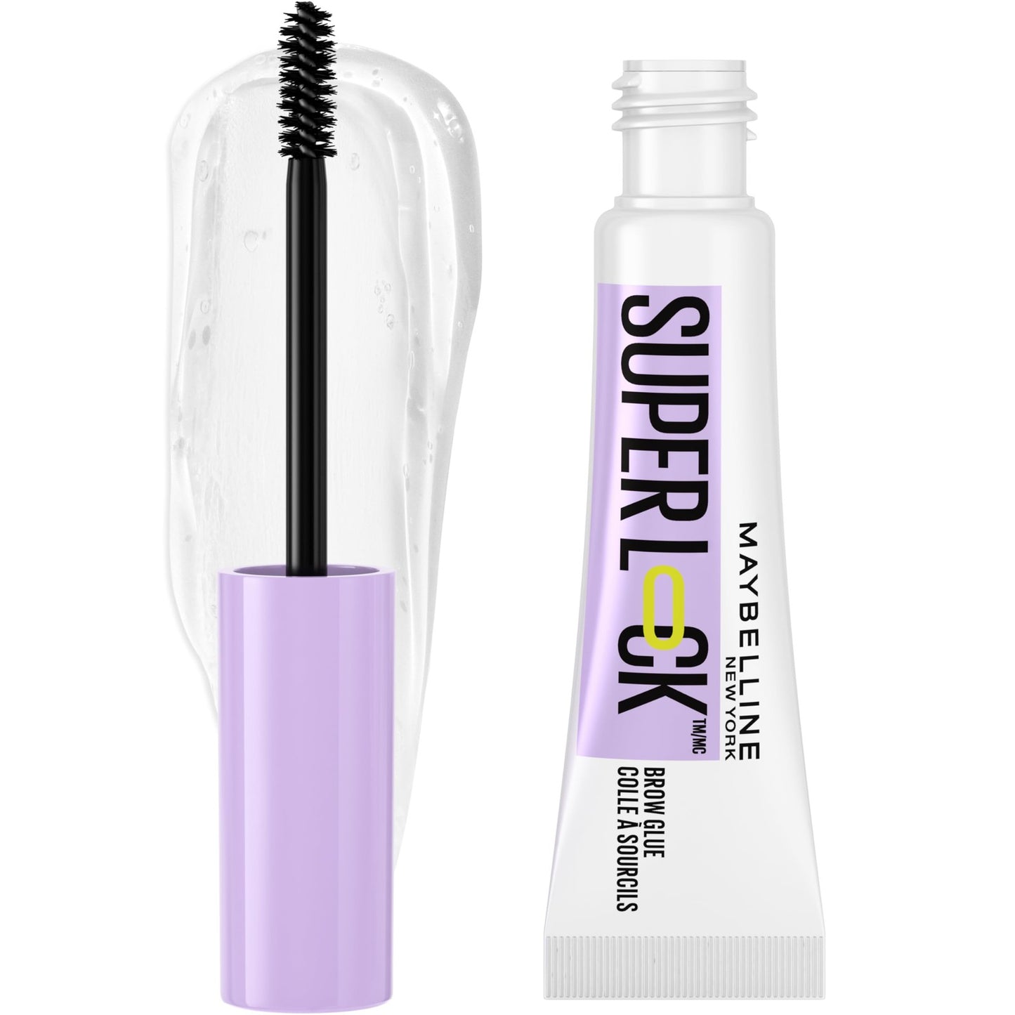 2 PACK - Maybelline Superlock Brow Glue - 000 CLEAR