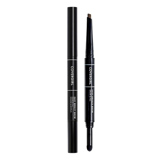 2 PACK - CoverGirl Easy Breezy Brow 24HR Brow Ink Pen - 400 Rich Brown