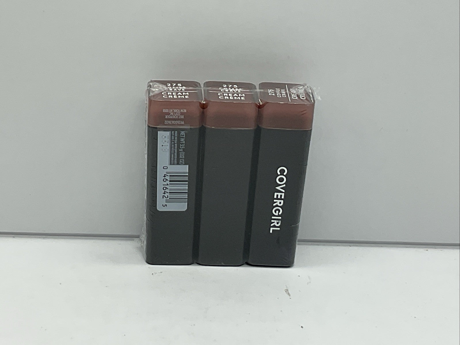 3 PACK - Covergirl Exhibitionist Cream Lipstick - 275 Coffee Crave
