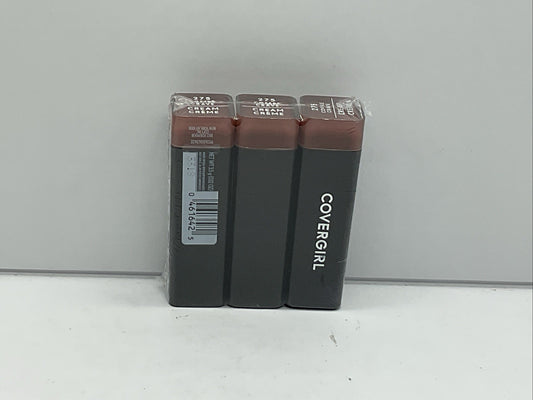 3 PACK - Covergirl Exhibitionist Cream Lipstick - 275 Coffee Crave