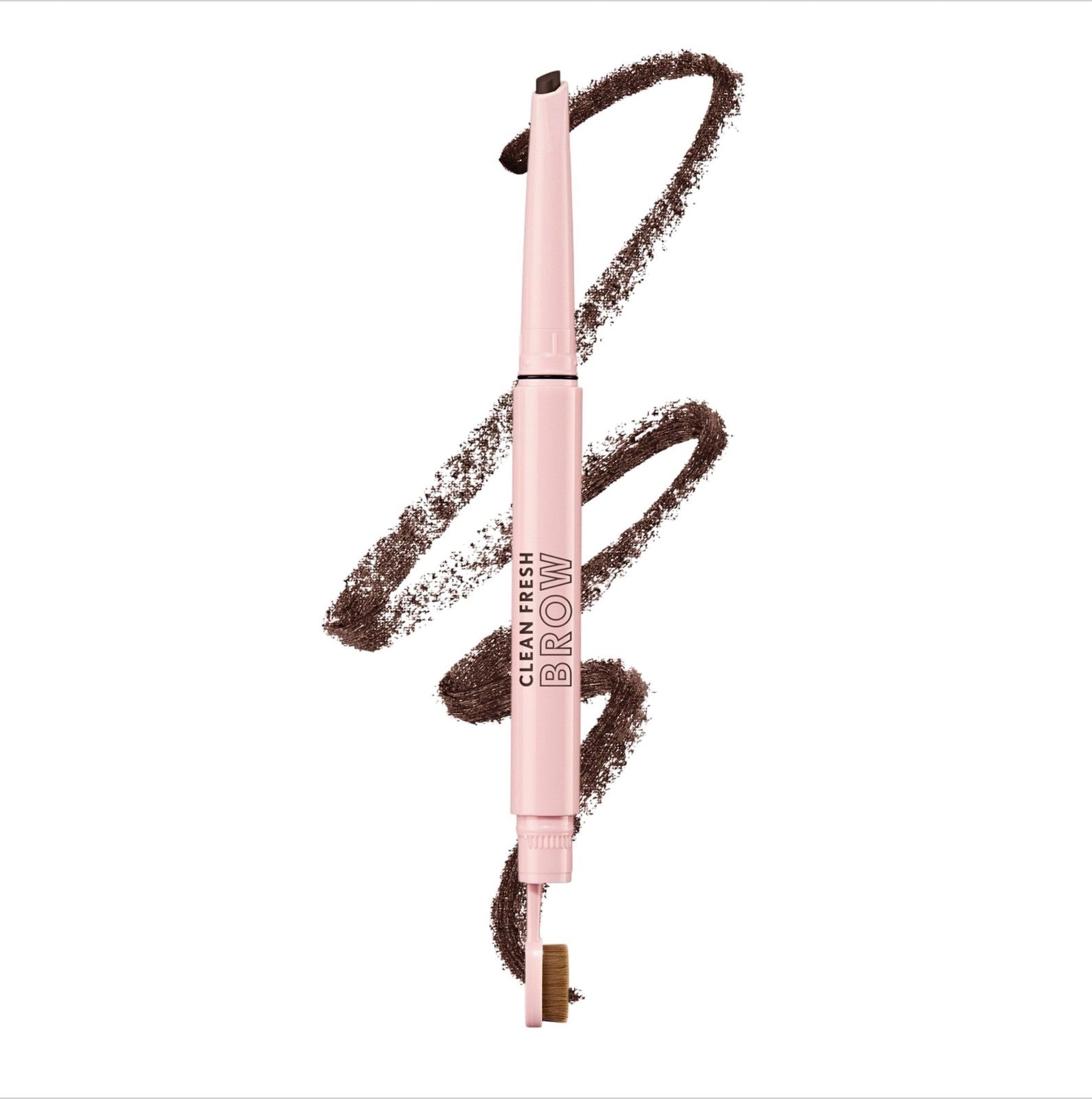 2 PACK - Covergirl Clean Fresh Brow Filler Eyebrow Pencil - 600 Dark Brown