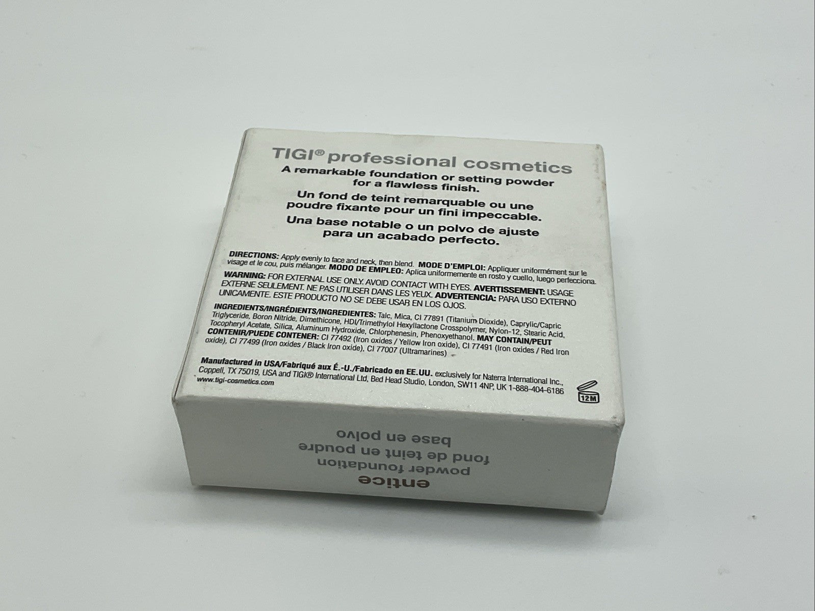TIGI Powder Foundation 0.37oz - Entice