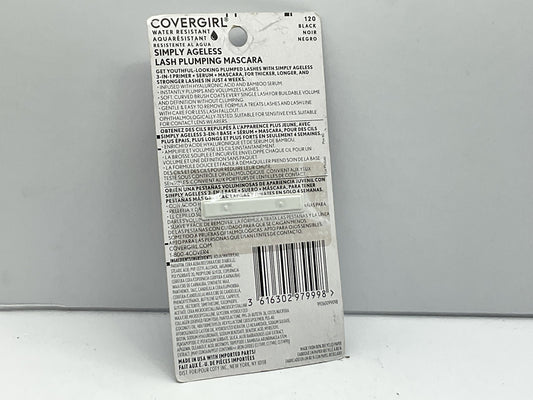 Covergirl Simply Ageless 3-in-1 Waterproof Lash Plumping Mascara - 120 BLACK
