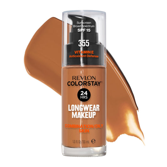 Revlon Colorstay 24HR FOUNDATION Combo/Oily Skin 355 ALMOND SPF15 