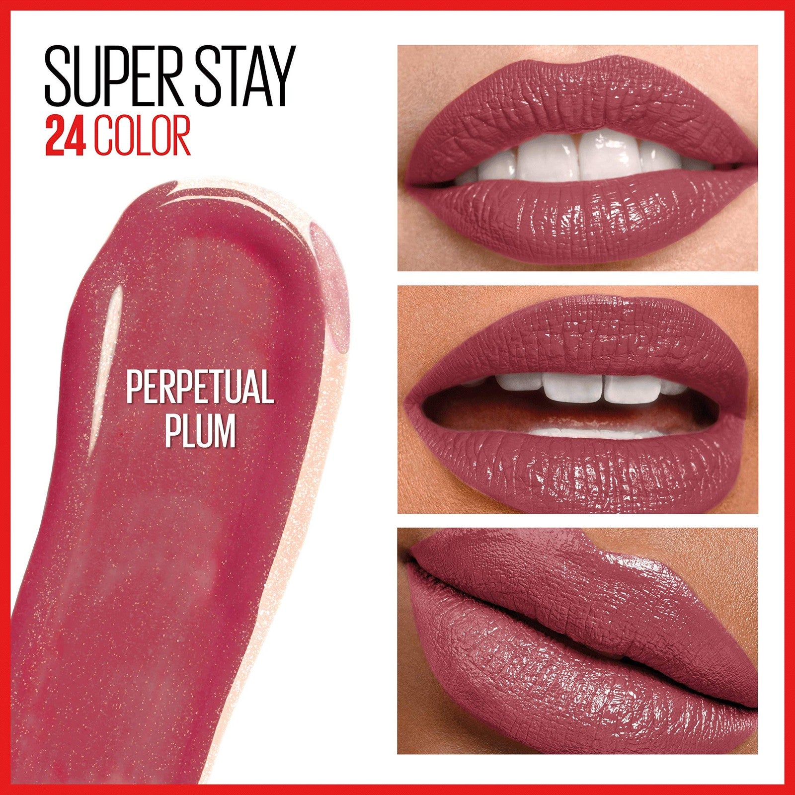 Maybelline SuperStay 24Hr 2-Step Liquid Lipstick - 055 Perpetual Plum