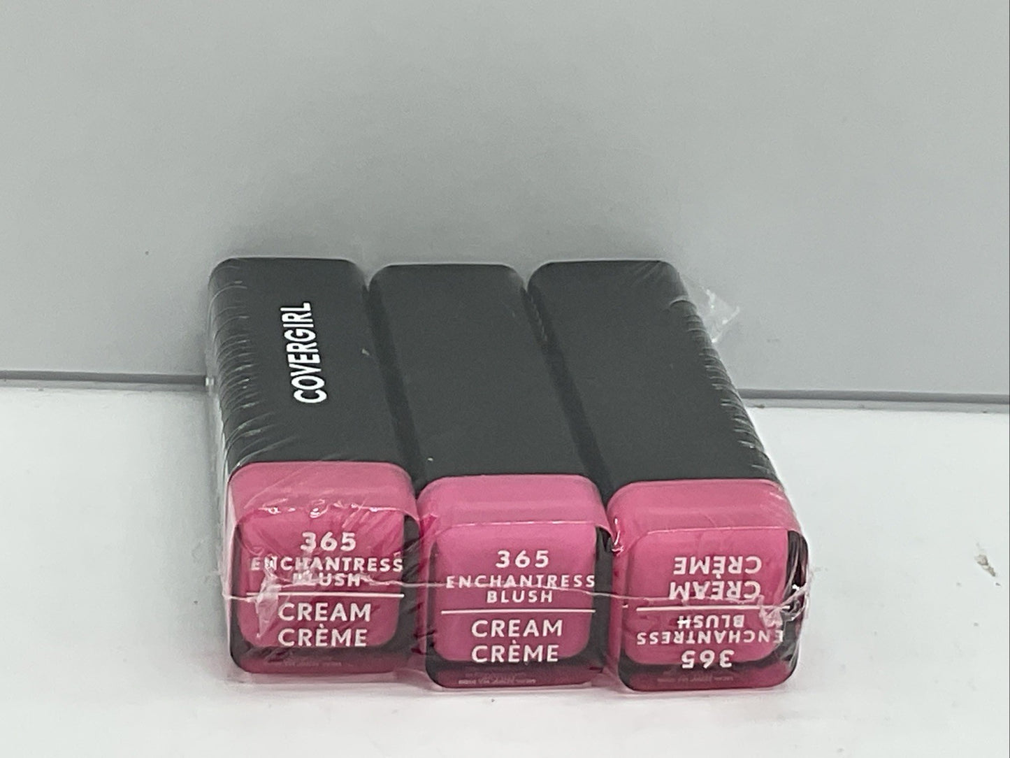 3 PACK - Covergirl Exhibitionist Lipstick 0.12 oz Each - 365  Enchantress Blush
