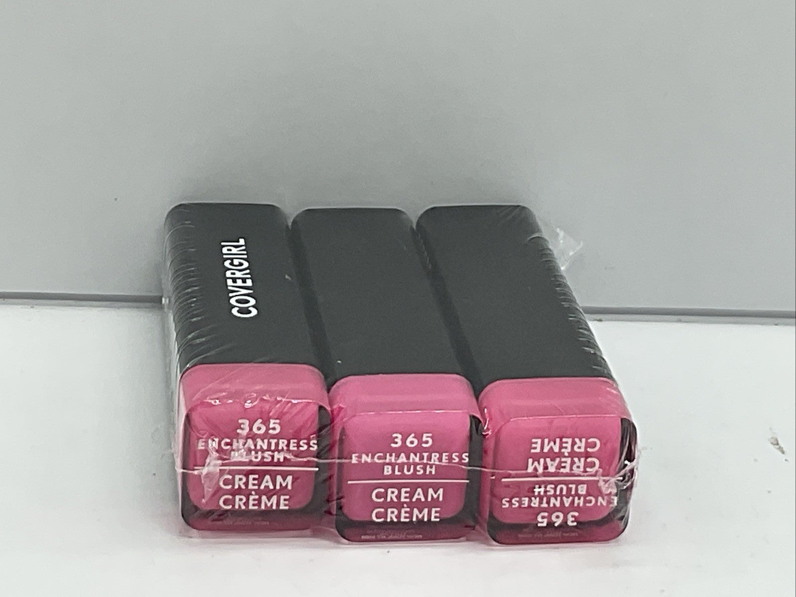 3 PACK - Covergirl Exhibitionist Lipstick 0.12 oz Each - 365  Enchantress Blush