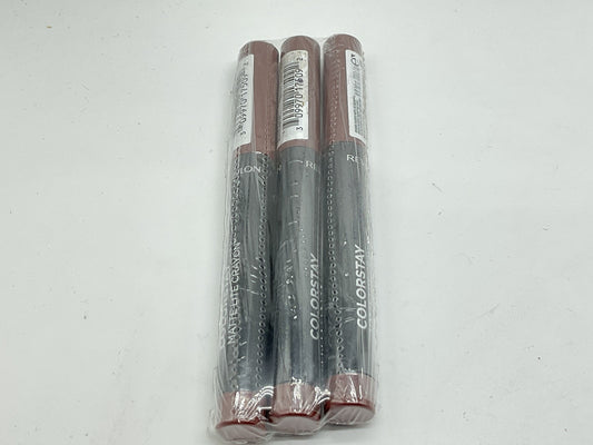 3 PACK - Revlon Matte Lite Lip Crayon, Souffle All Day, 003, 0.049 oz
