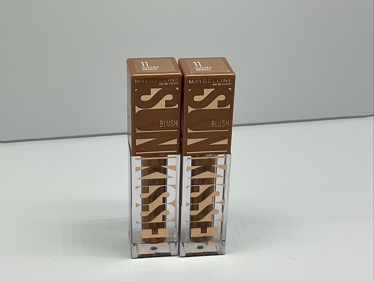 Maybelline Sunkisser Liquid Blush & Bronzer - 11 Electric Bronze - Set Of 2
