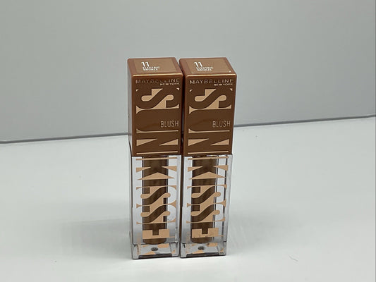 Maybelline Sunkisser Liquid Blush & Bronzer - 11 Electric Bronze - Set Of 2