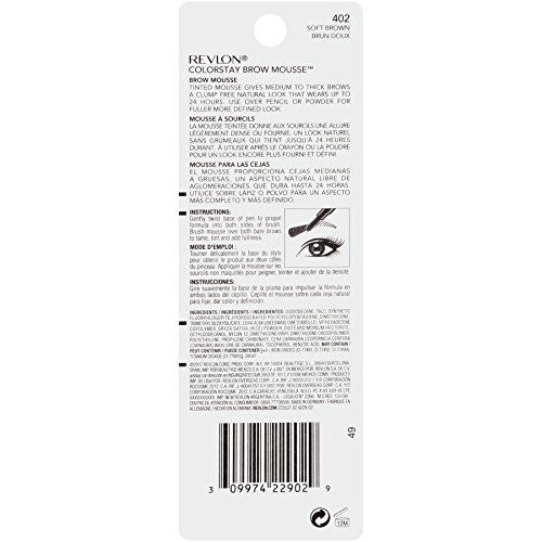Revlon Colorstay Brow Mousse - 402 Soft Brown