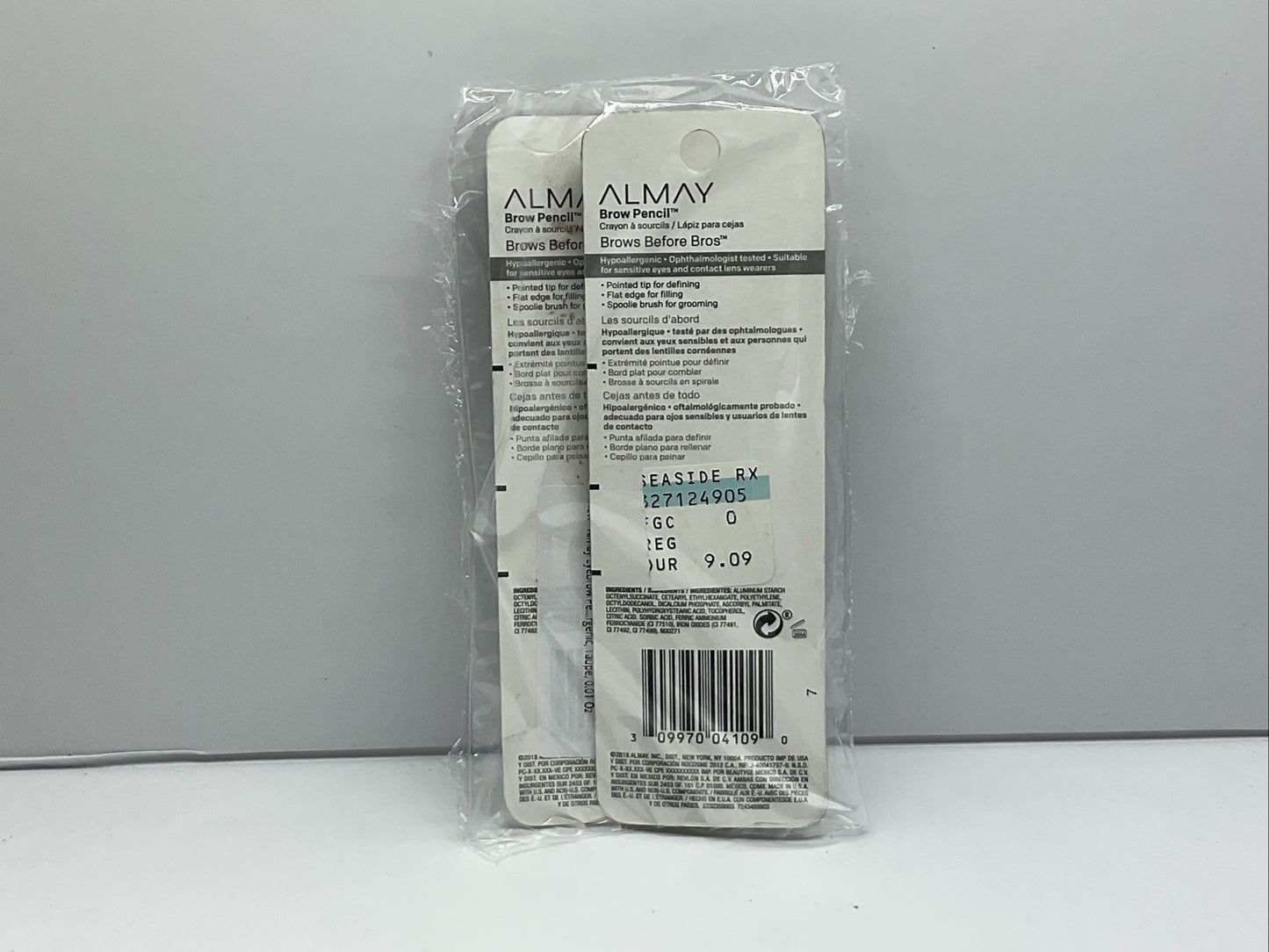 Lot of (2) Almay Get Your Fill Brow Pencils - 803 Universal Taupe - Set Of 2