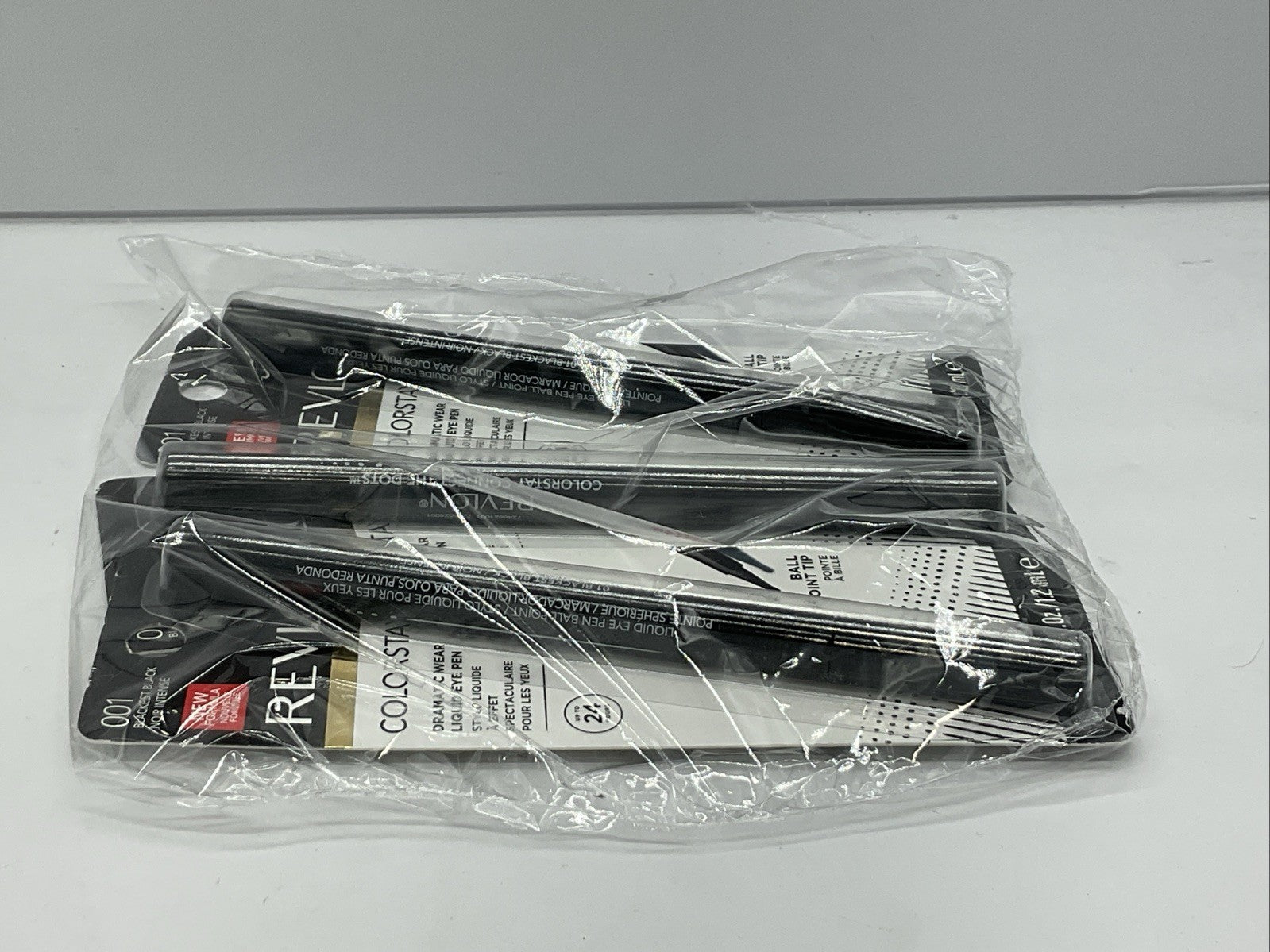 3 PACK - Revlon ColorStay Liquid Eye Pen - 001 Blackest Black