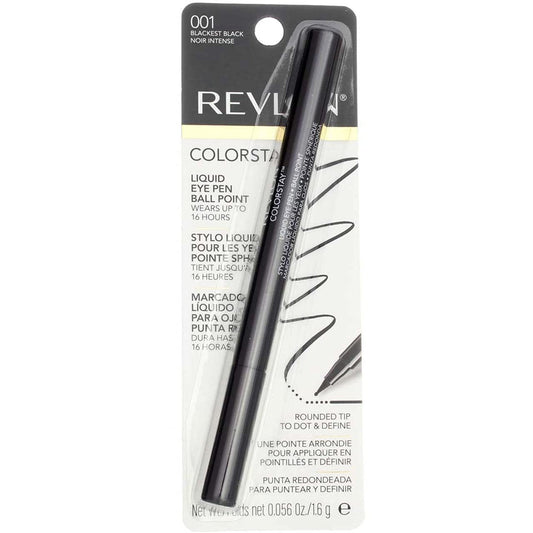 Revlon Colorstay Liquid Eye Pen Ball Point - 001 Blackest Black