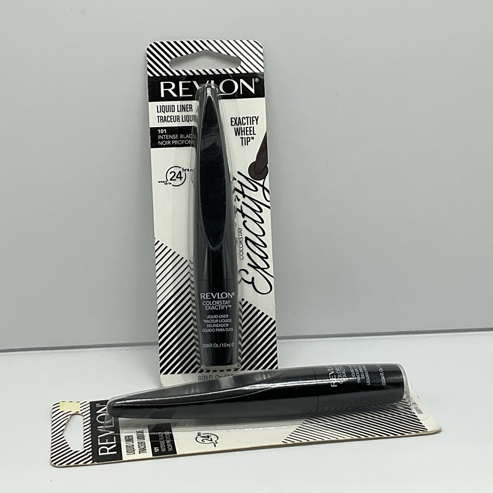 Revlon Exactify Wheel Tip Liquid Liner - 101 Black - Set Of 2