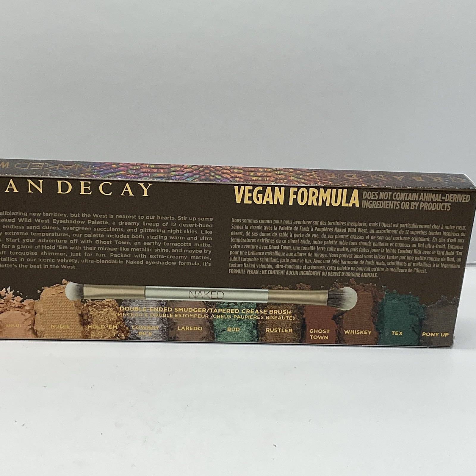 Urban Decay Naked Wild West Vegan Eyeshadow Palette - New In Box