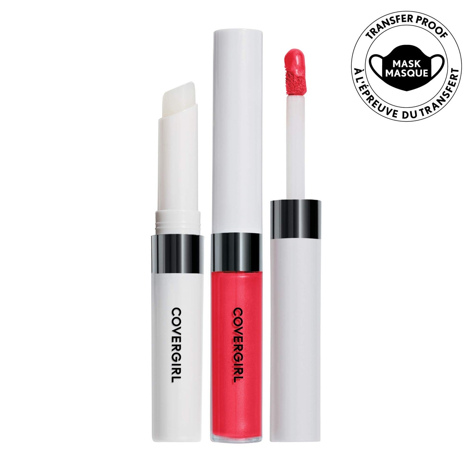 Covergirl Outlast All-Day Lip Color With Topcoat - 507 Ever Red-Dy