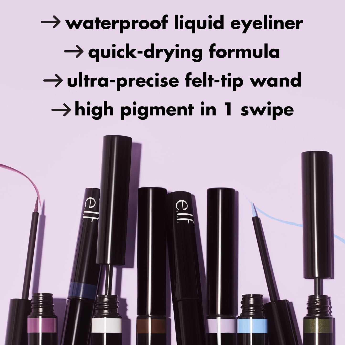 e.l.f. H2O Proof Inkwell Eyeliner Pen - Film Noir